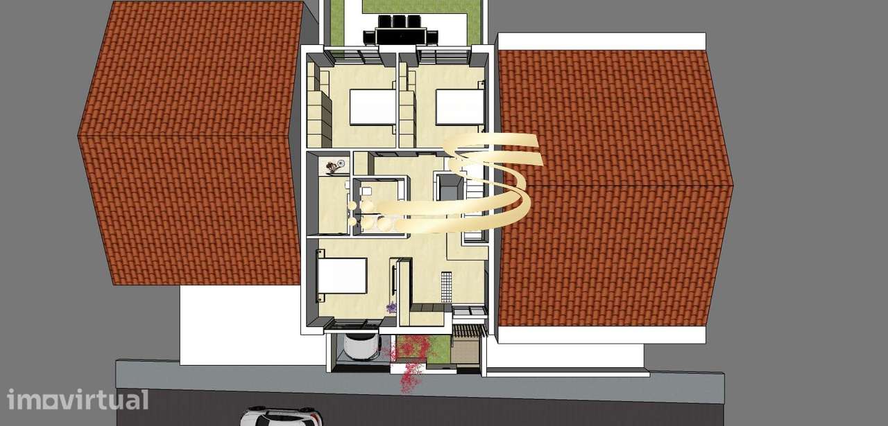 Terreno com projeto aprovado em Vilar do Paraíso - Grande imagem: 5/6