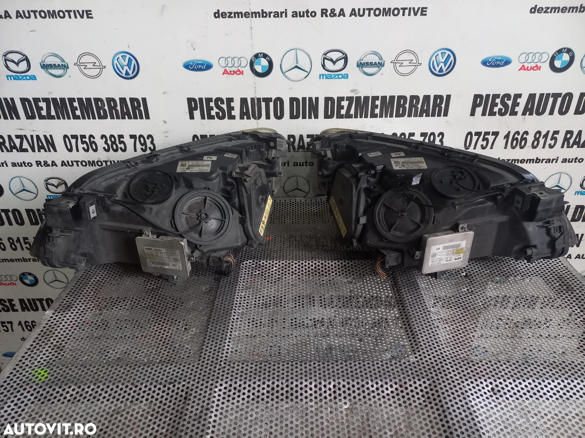 Faruri Far Stanga Dreapta Bi Xenon Led Bmw F01 F02 NFL Complete Cod - 7
