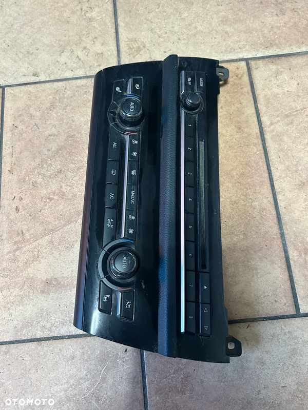 BMW 5 F10 F11 PANEL PRZEŁĄCZNIKI RADIA KLIMATYZACJI 9306153