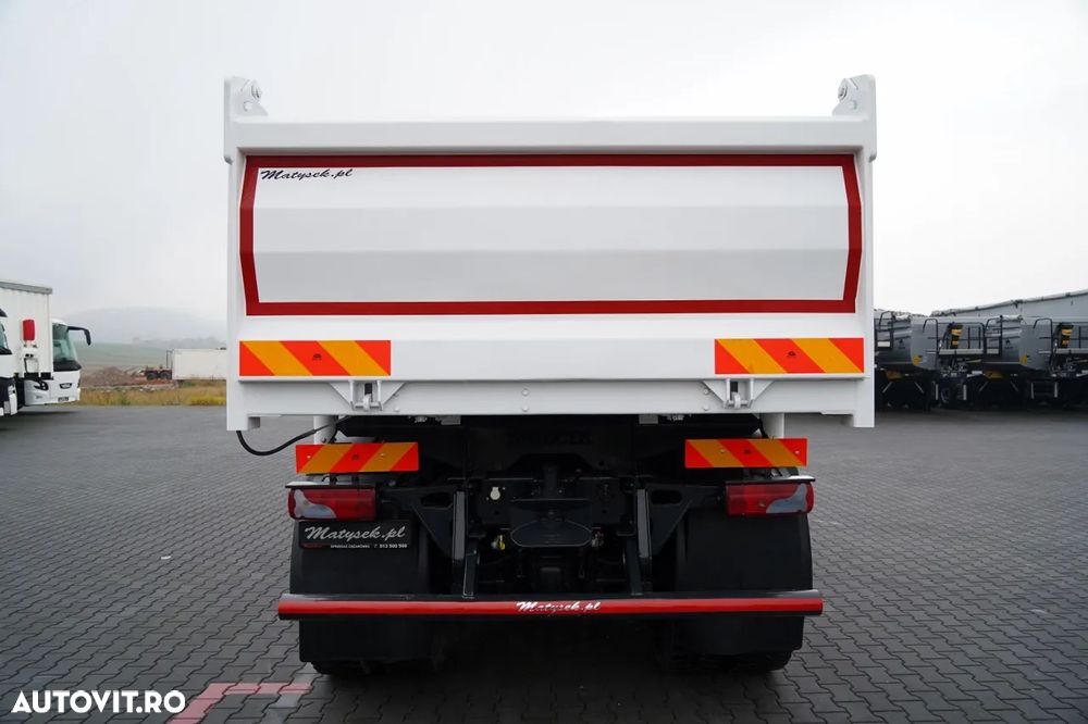 MAN TGS 26.480 / 6X6 / BASCUNĂ 3 LATE / BASCUNĂ HIDRODOXICĂ / MANUALĂ / BORDMATIC - 18