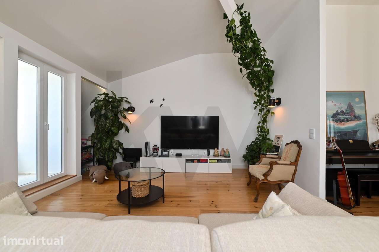 T3 Duplex em Algés com vista mar - Grande imagem: 4/27