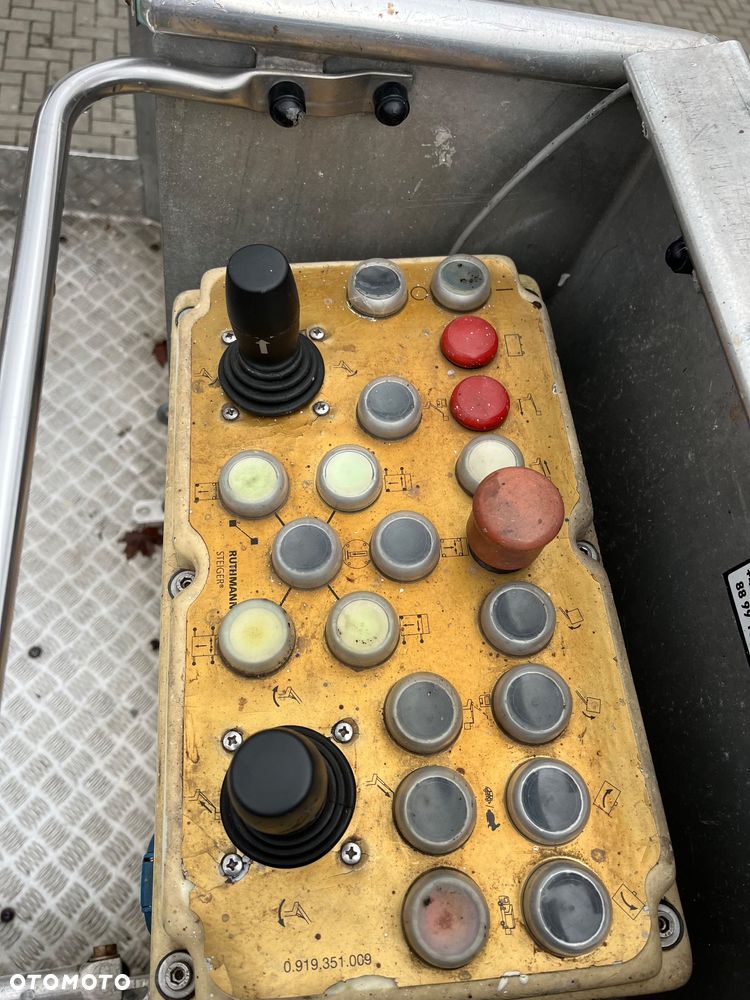 Nissan Podnośnik Koszowy Zwyżka Ruthmann TB220.2 22 metry 14 w Bok Jak Wumag Gsr Multitel - 14