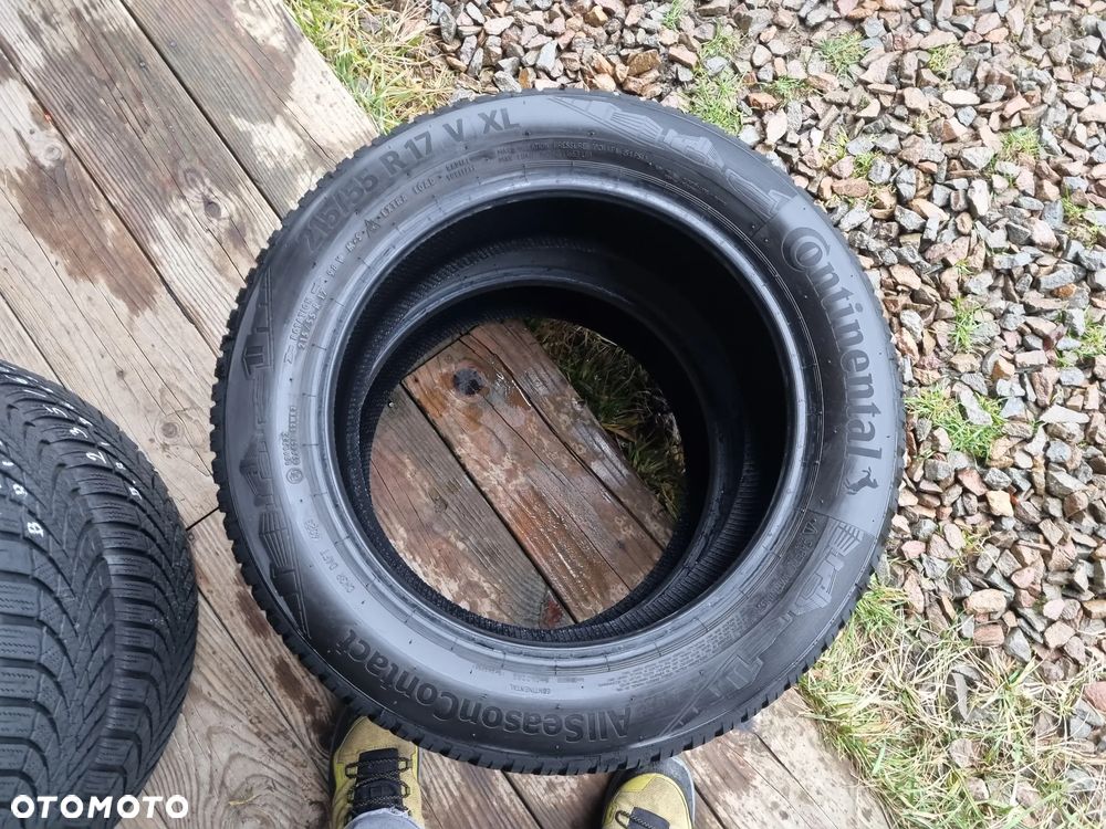 Opony Continental ALLSEASON CONTACT 215/55R17 98V 2023r,2x6,5mm bdb stan - 6