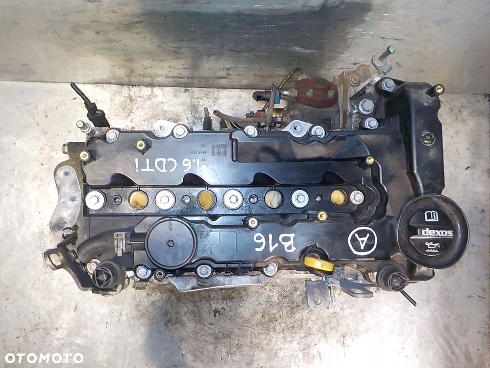 OPEL ASTRA K INSIGNIA MOKKA MERIVA SILNIK 1.6 CDTI B16 + POMPA 55570040 - 3