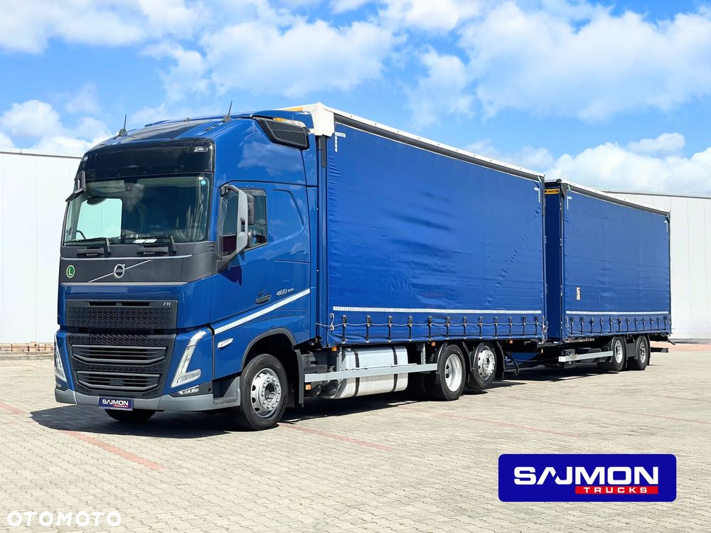 Volvo FH 460 / ZESTAW TANDEM 120M3 / PRZEJAZDOWY / SALON PL - 1