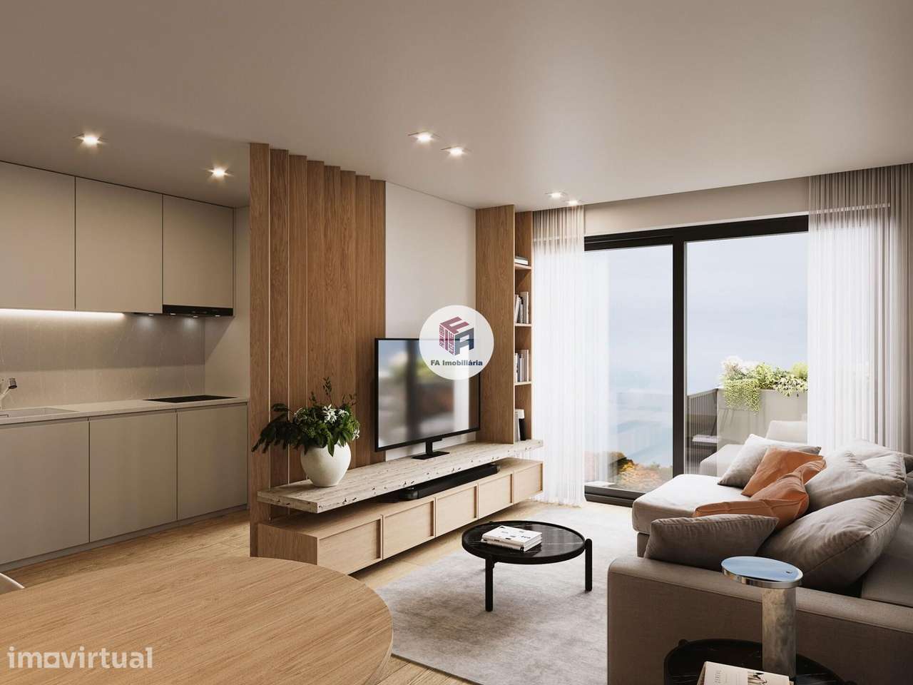 Apartamento T2 Lugar Garagem Matosinhos - Grande imagem: 3/9
