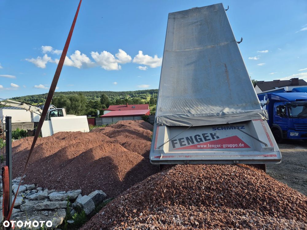 Schmitz Cargobull Waga: 5163kg SKI 24 SL 7.2 / z Niemiec / Podnoszona oś / Aluminiowa wywrotka / - 12