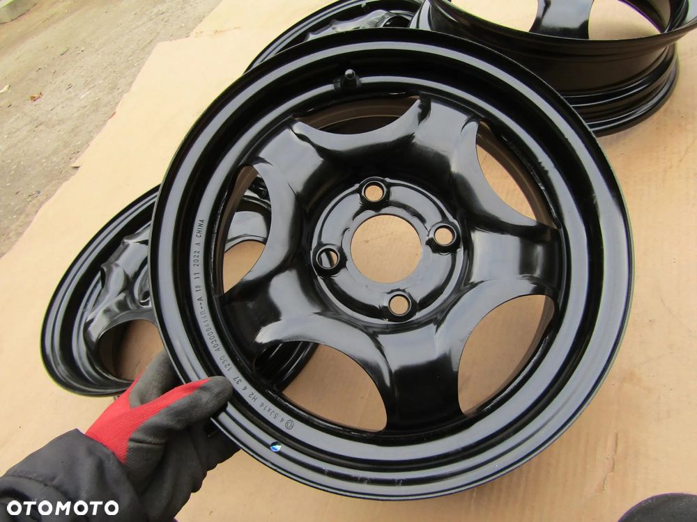 4x Felgi Stalowe 14 DACIA SPRING NISSAN MICRA K12 K13 4,5 j 4x100 ET37 403008414R-A - 14