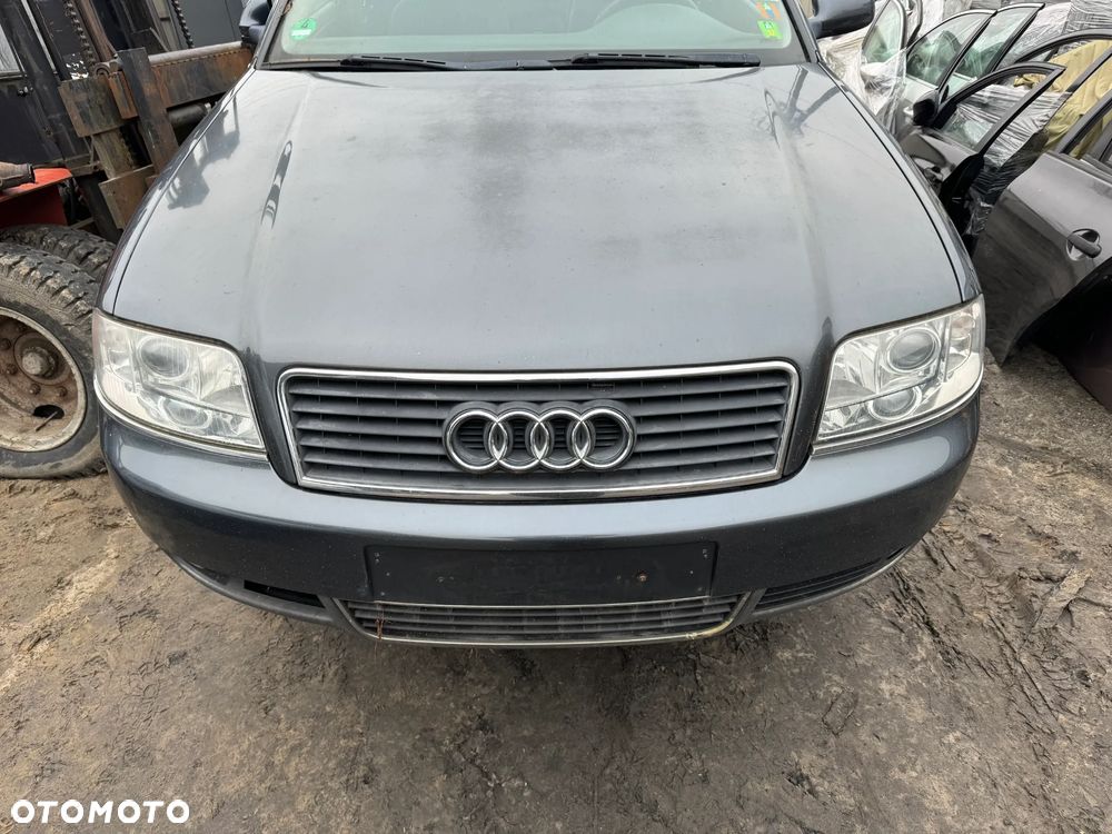 PRZÓD KOMPLETNY ZDERZAK PAS MASKA BŁOTNIK AUDI A6 C5 LIFT LX7Z - 2