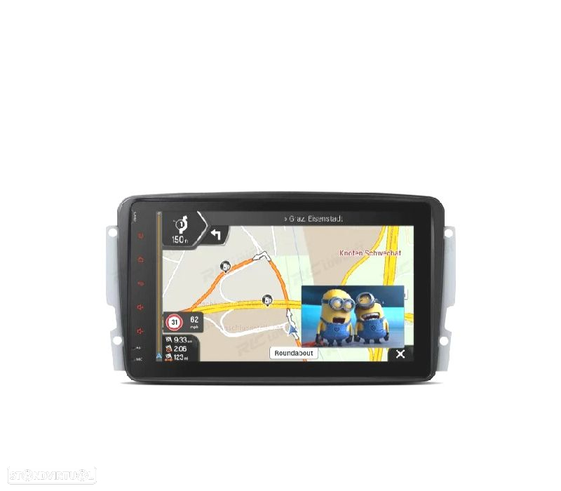 AUTO RÁDIO GPS ANDROID 13 PARA MERCEDES W168 C W203 CLK W209 G W463 VITO VIANO W639 - 7