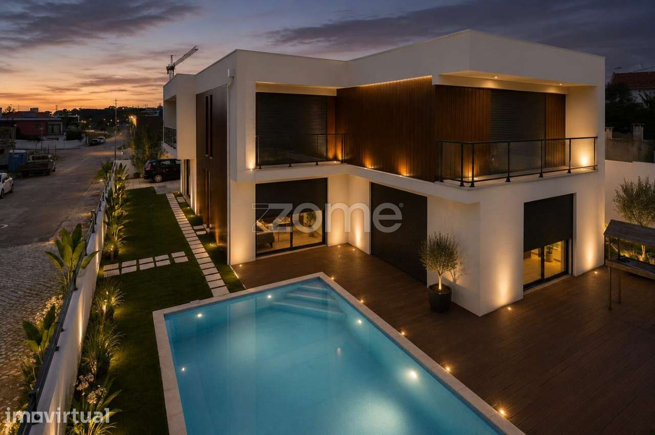 Moradia T6 Moderna com Piscina e excelentes Áreas - Grande imagem: 5/38
