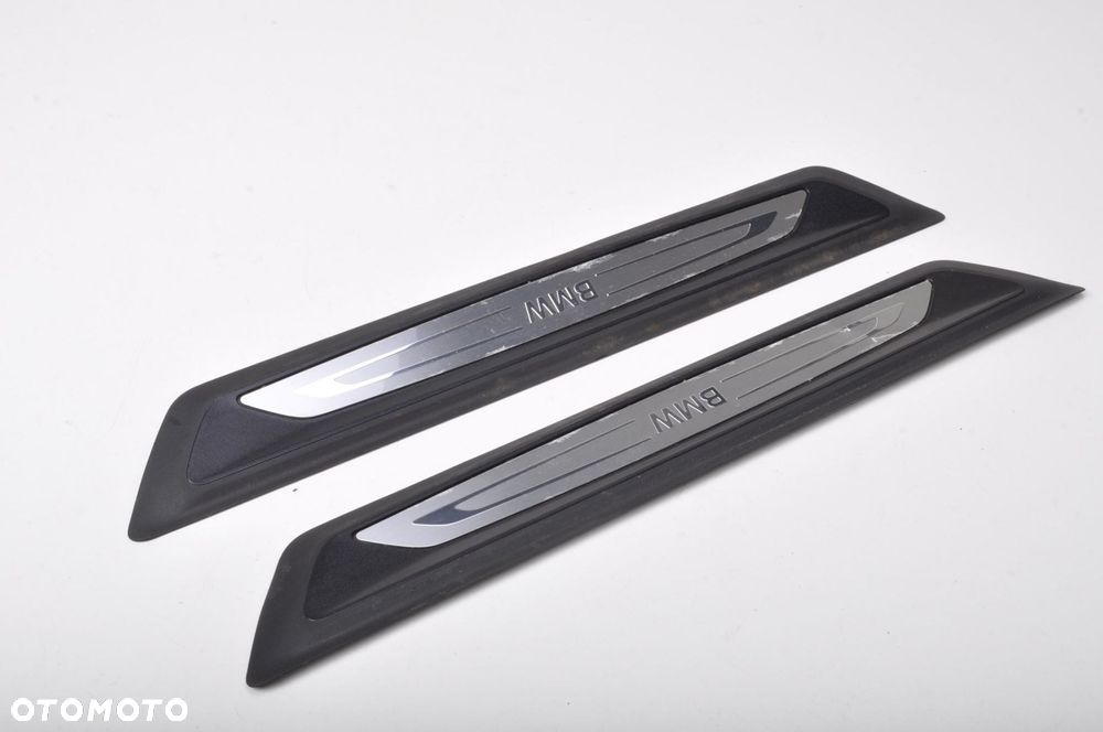 BMW F20 LIFT LISTWY PROGOWE PRZEDNIE KOMPLET - 1