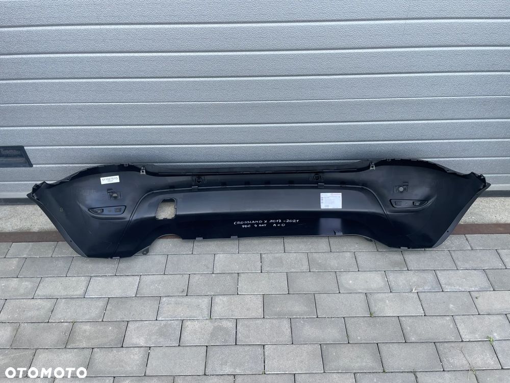ZDERZAK TYLNY OPEL CROSSLAND X  2017-2021 - NOWY PDC 4szt - 4