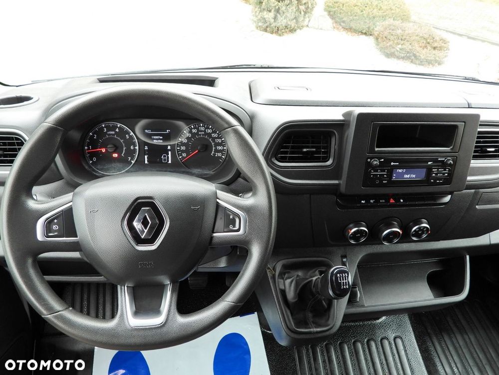 Renault MASTER PLANDEKA 10 PALET TEMPOMAT LEDY PNEUMATYKA KLIMATYZACJA  165KM - 29