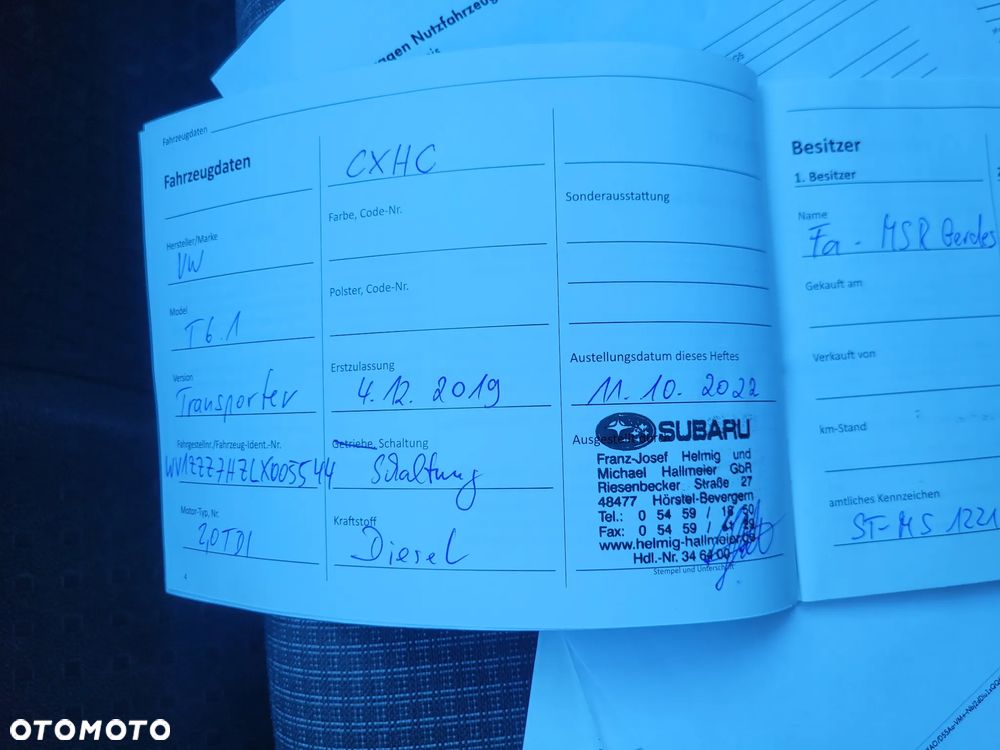 Volkswagen Transporter T6.1 - 32