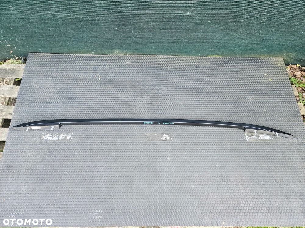 Reling Dachowy 5G9860025B 03C LEWY Czarny Listwa Dachowa VW Golf VII 7 - 17