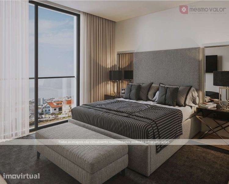 T1 Novo c/ Lugar de Garagem em Canidelo (Parque S. Paio) - Grande imagem: 4/8