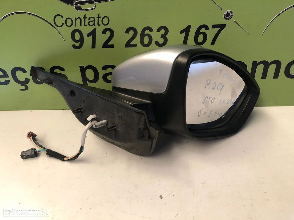 PEUGEOT 208 I ESPELHO RETROVISOR DIREITO - ER272 - 3