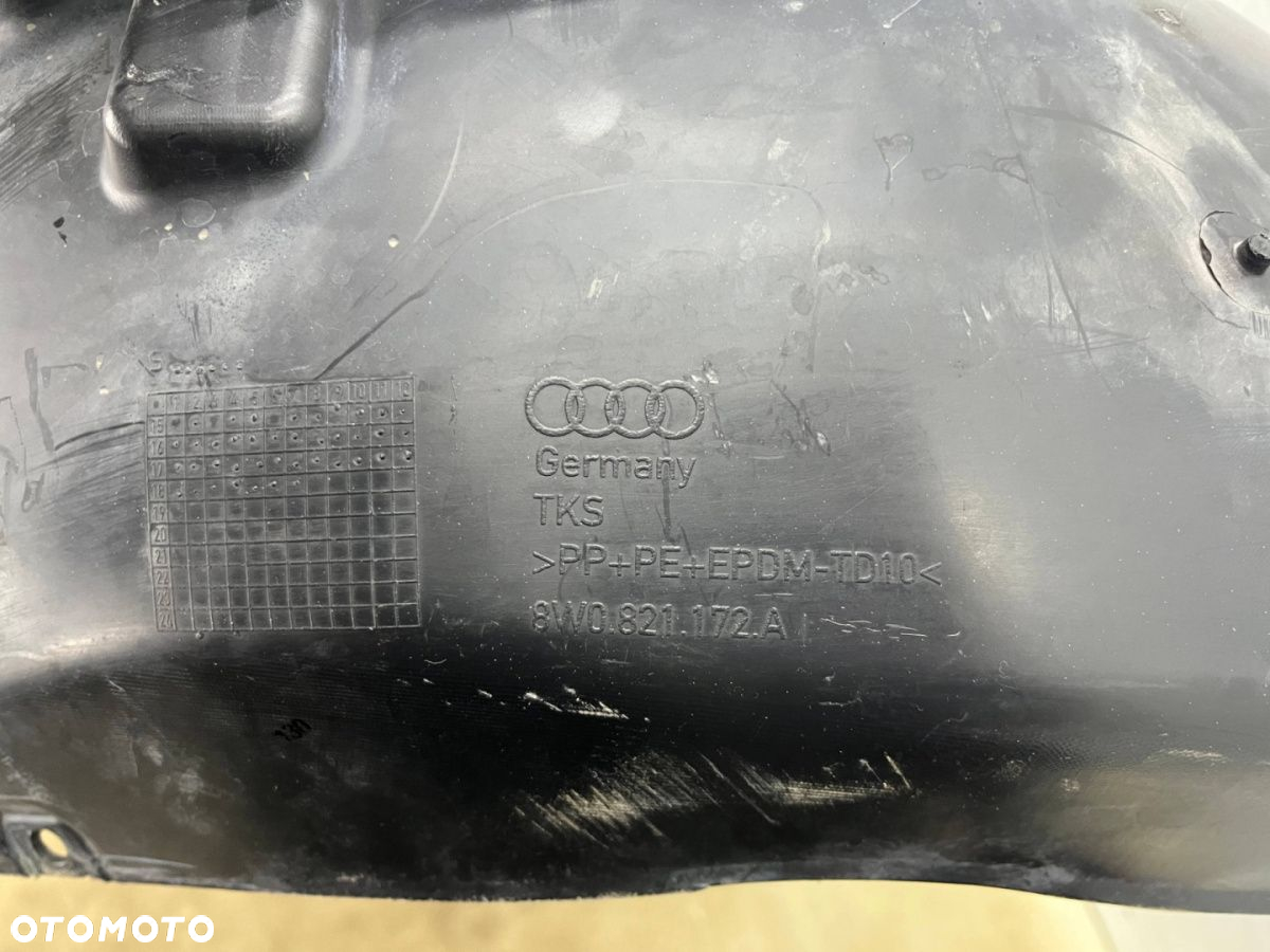 Nadkole Audi A4 B9 8w 15-19r. PRAWE przednie ORYGINALNE prawy przód 8w0821172a - 12