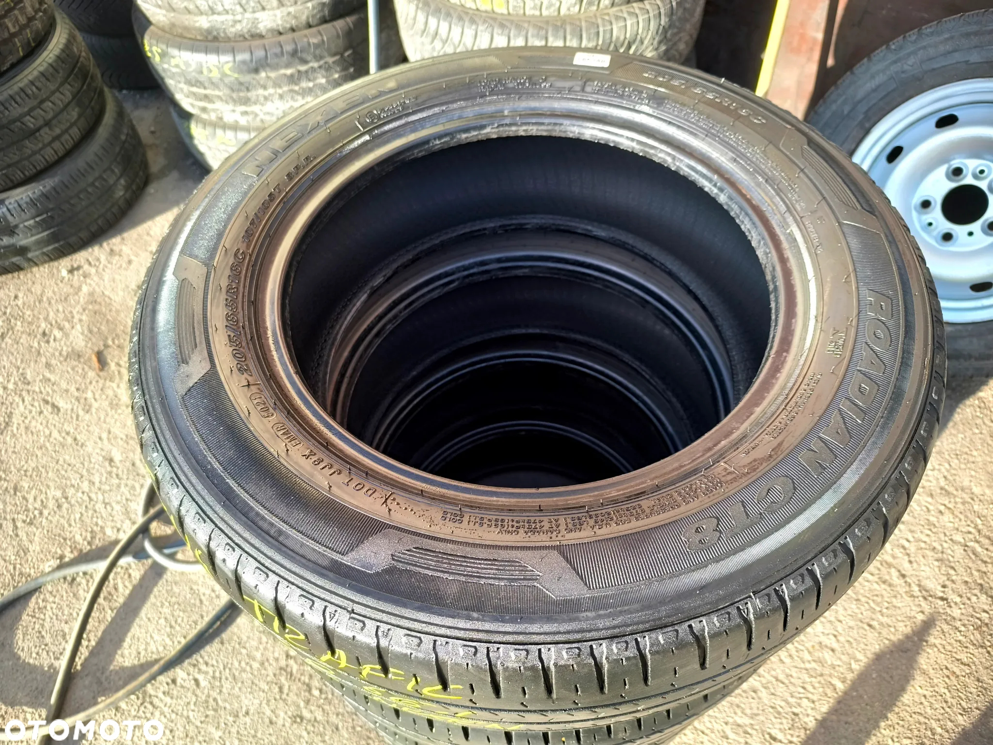 205/65R16C 16 C 107/105T OPONY Letnie Lato HANKOOK RADIAL RA28E NEXEN ROADIAN CT8 6mm Legnica ALU-RAD 21r. 205/65 - 15