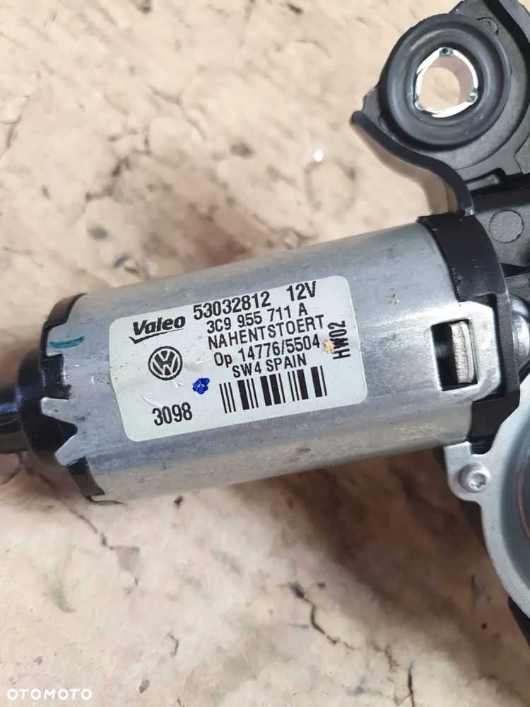 VW PASSAT 2010 SILNICZEK WYCIERACZKI TYŁ 53032812 3C9955711A - 2