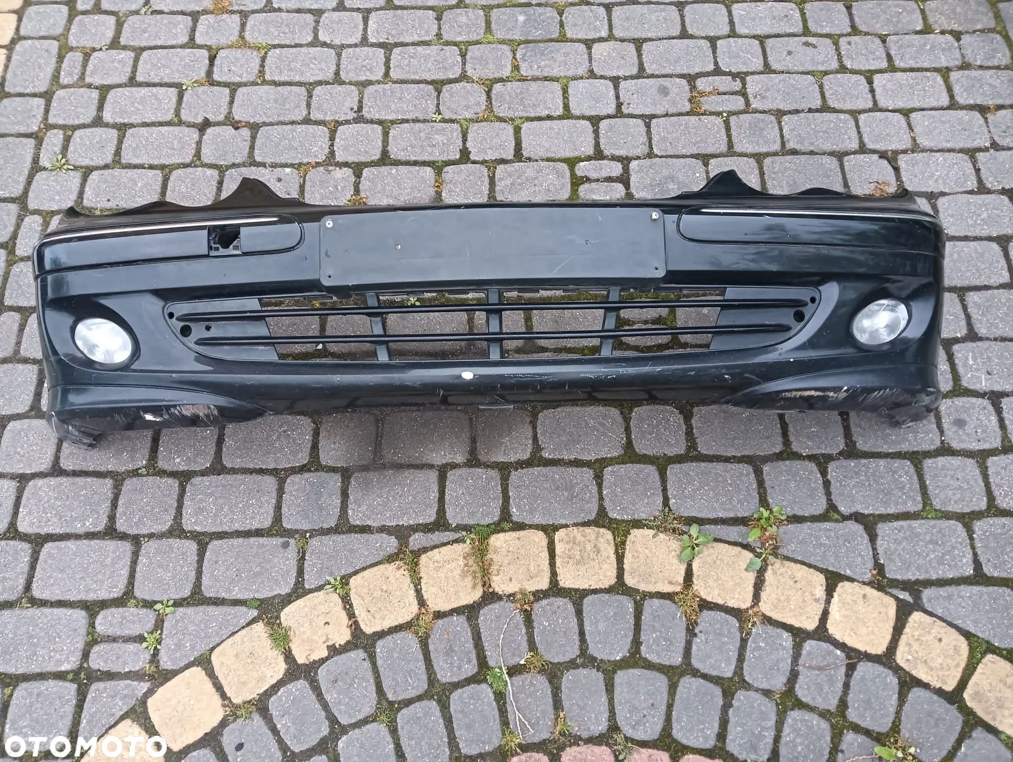 Zderzak przód Mercedes w203 lift czarny - 1