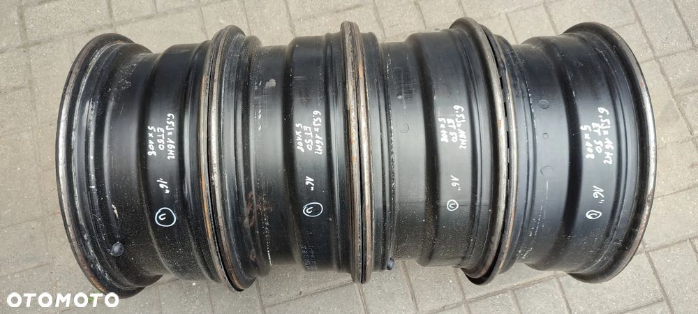 FELGI STALOWE 5x108 6,5Jx16 CALI ET50 FORD FOCUS MK3 CMAX VOLVO V50 4 SZTUKI KOMPLET - 8