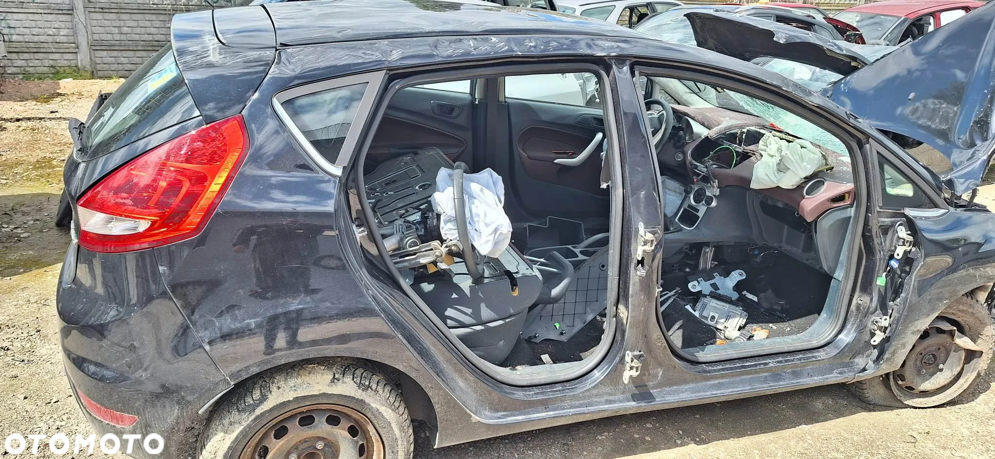 Ford Fiesta mk7 klapa tył szyba komplet d9 - 4