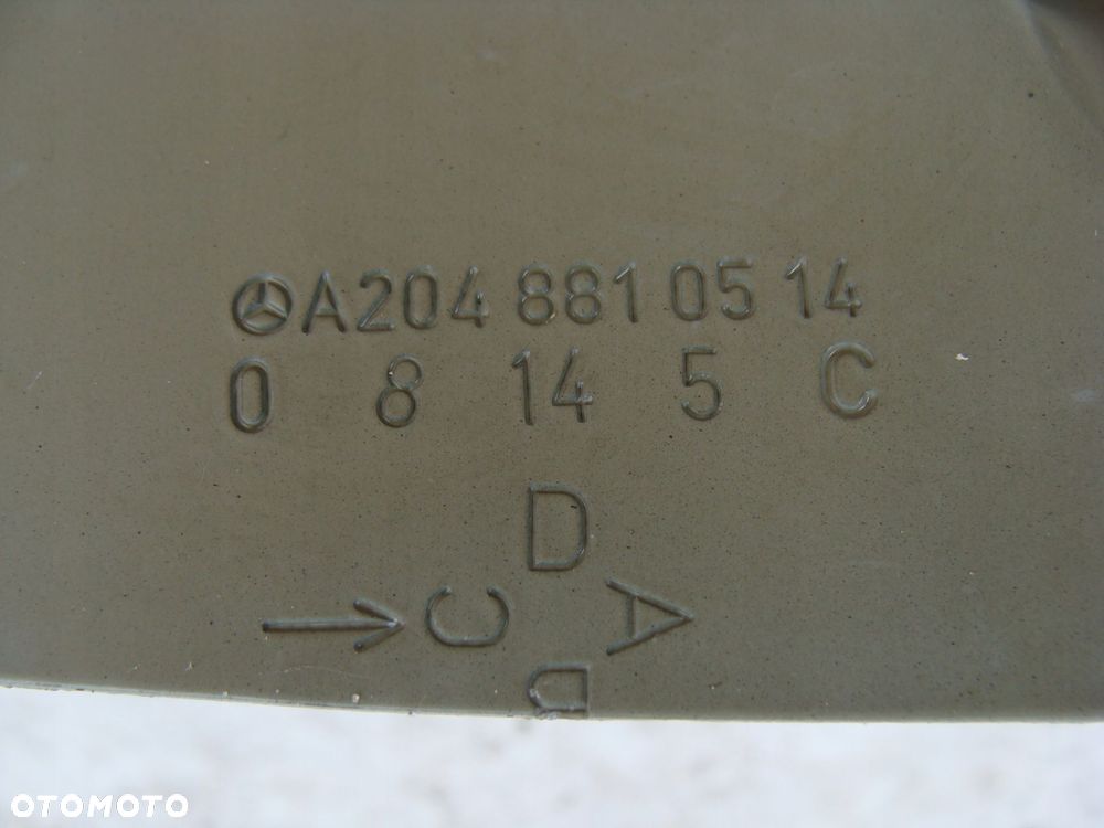 błotnik lewy przód mercedes glk x204 a2048810514 !!! - 6