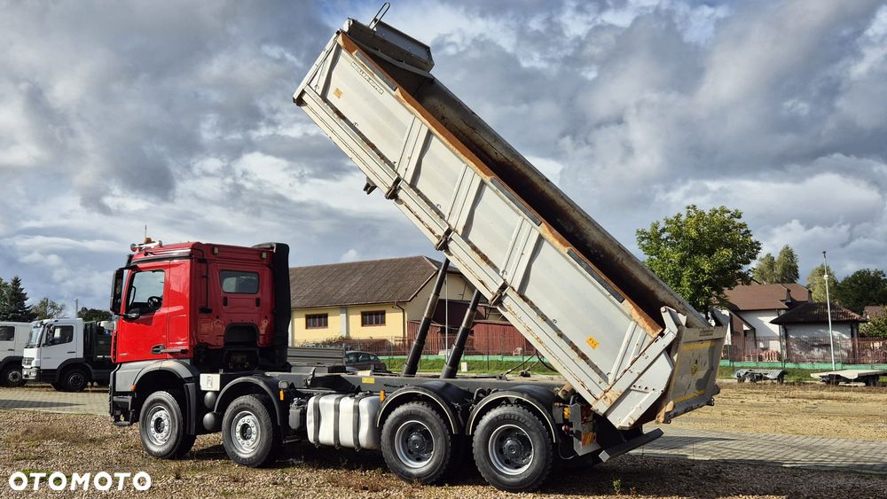 Mercedes-Benz mercedes-benz-arocs-actros-axor-3251-3245-3362-8x4-meiller-kiper-hydroburta-idealny-stan - 16