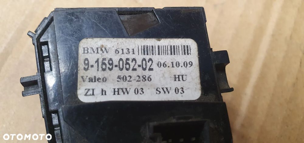 Przełącznik włącznik grzania foteli BMW 5 E60 9159052 - 7
