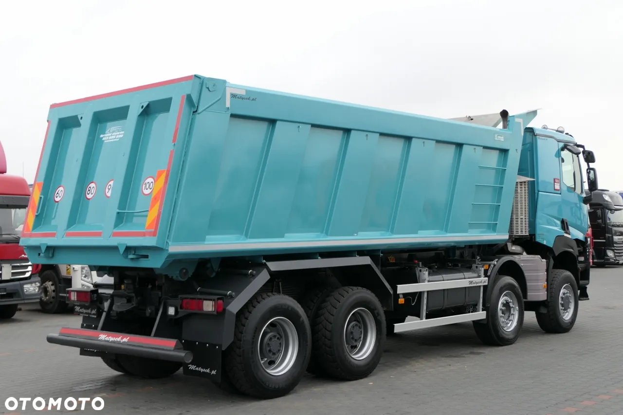 Renault K 480 / 8x6 / WYWROTKA TYLNOZSYPOWA 25 m3 / EURO 6 - 10