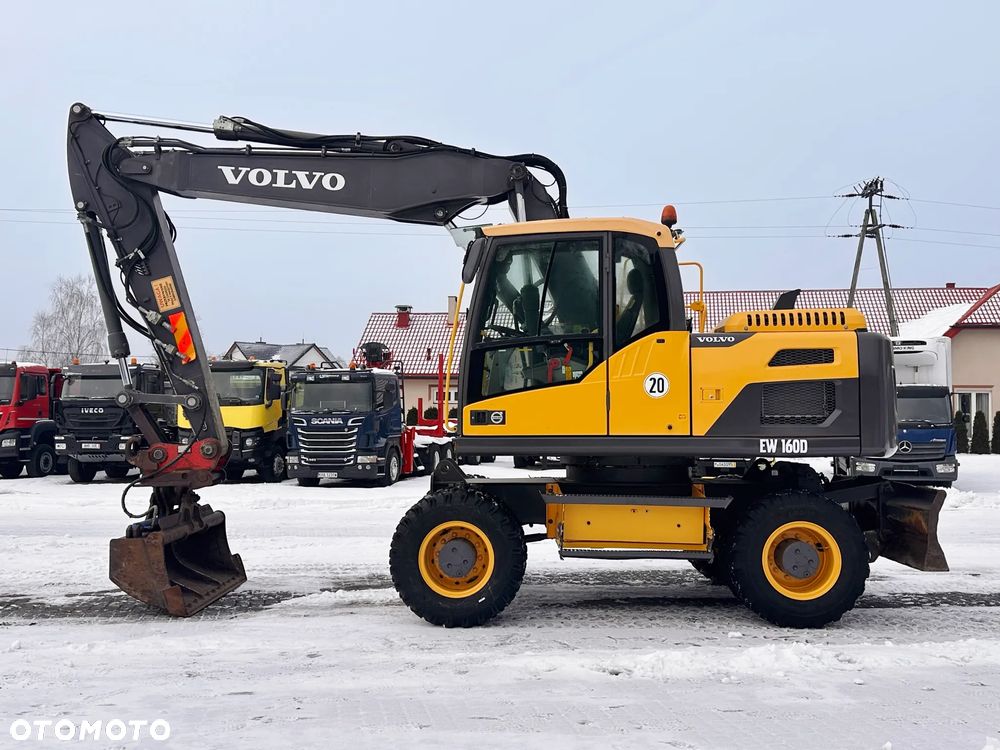 Volvo EW 160D / Szybkozłącze / PŁUG / Klimatyzacja / - 29