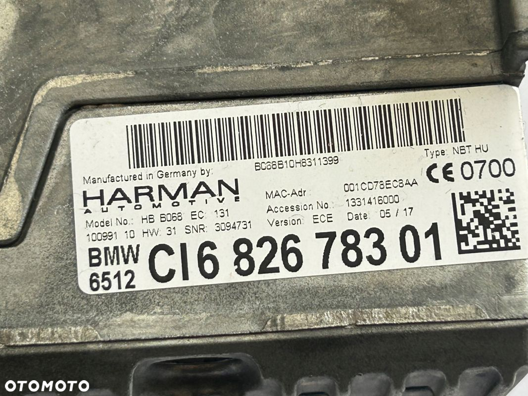 BMW F10 NAVI CZYTNIK HARMAN 682678301 - 2