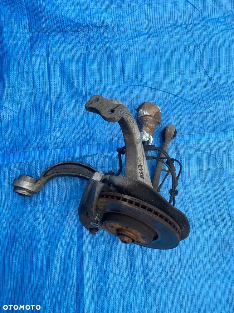 AUDI A6 C7 ZWROTNICA PIASTA WAHACZE KOMPLET PRAWY PRAWA  PRZÓD PRZEDNIA ORYGINAŁ 4G0407241D    4G0407242D - 9