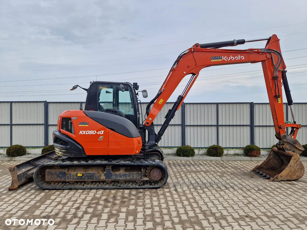 Kubota KX080-4 * 2019r. * klimatyzacja * 2 łyżki *