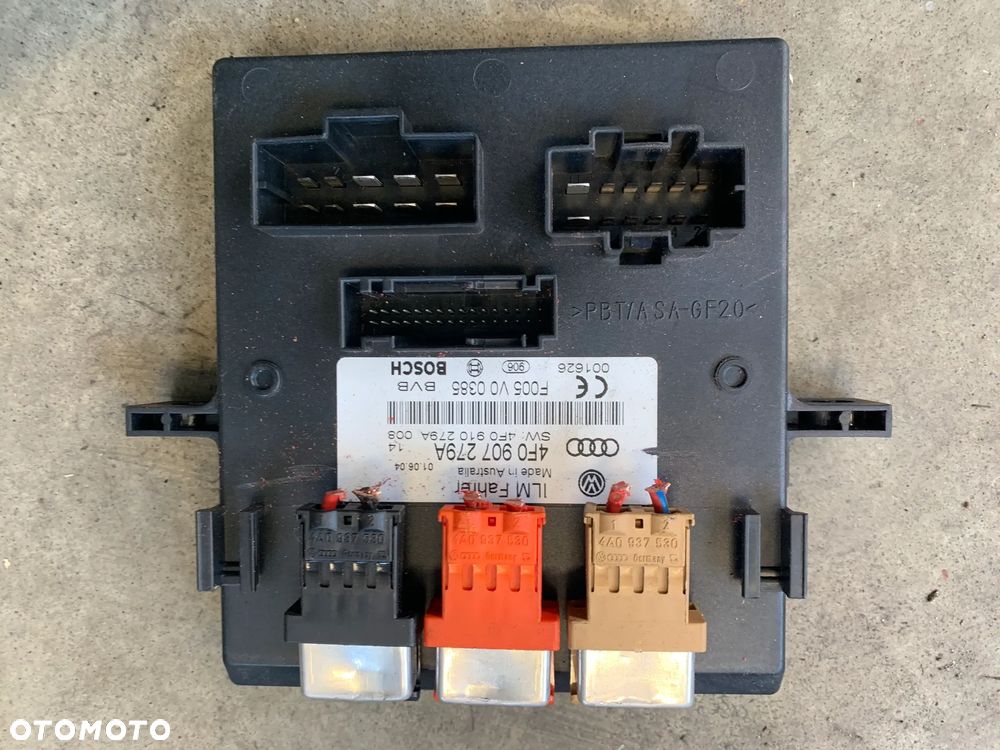 moduł sterownik świateł 4F0907279A A6 C6 3.0 TDI BMK - 1