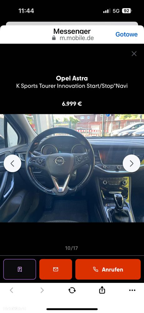 Opel Astra 1.4 Turbo Start/Stop Dynamic - 20