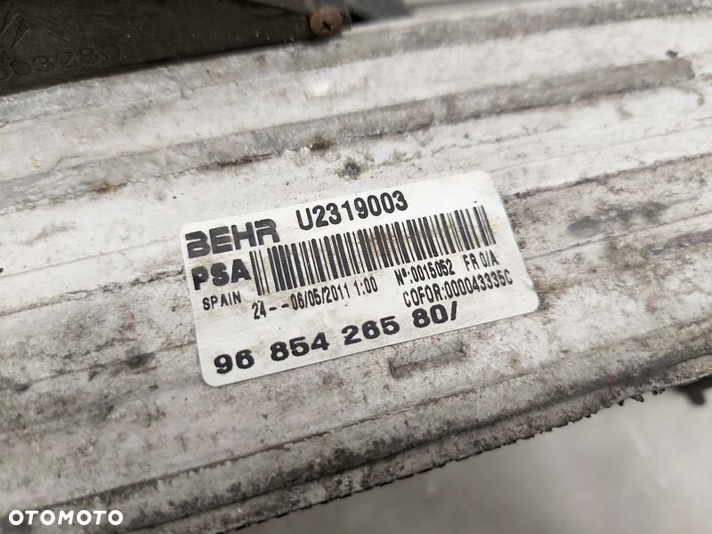ds3 1.6 thp intercooler powietrza chłodnica - 4