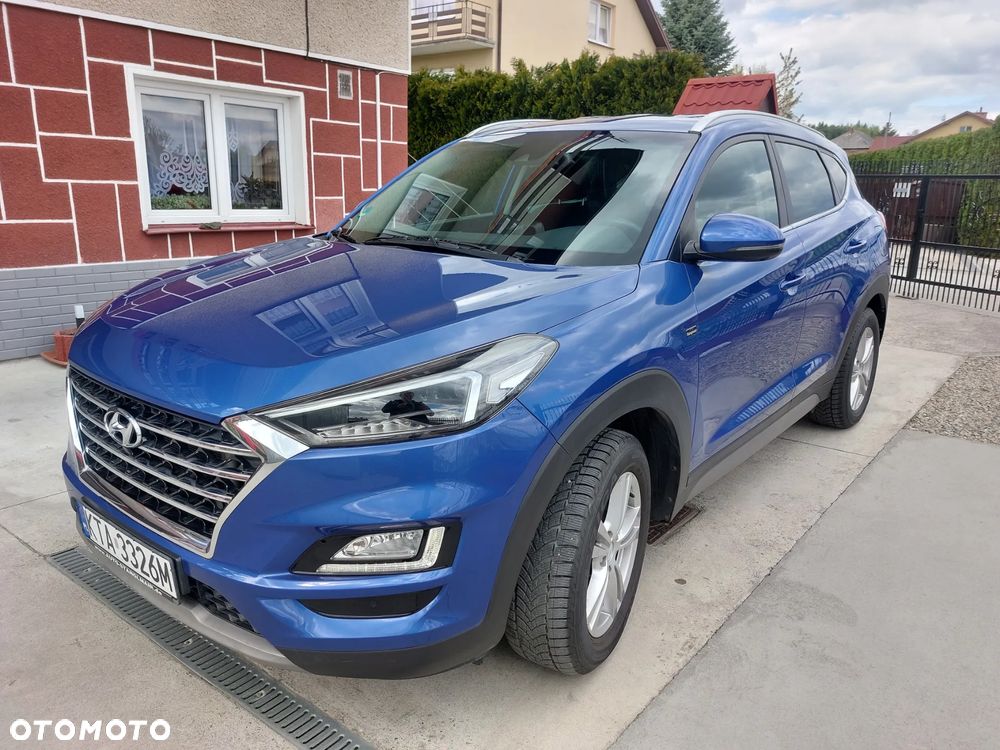 Hyundai Tucson blue 1.6 CRDi 4WD Style - 1