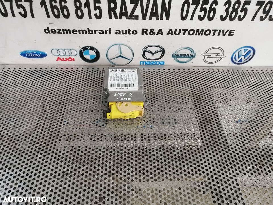 Calculator Modul Airbag VW Golf 5 Golf Plus Jetta Golf 5 Variant - 3