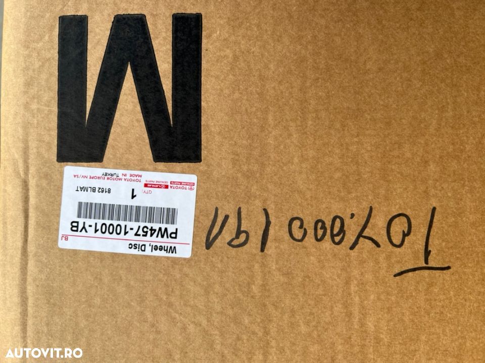 vand jante originale Toyota CH-R pe 17” noi - 6