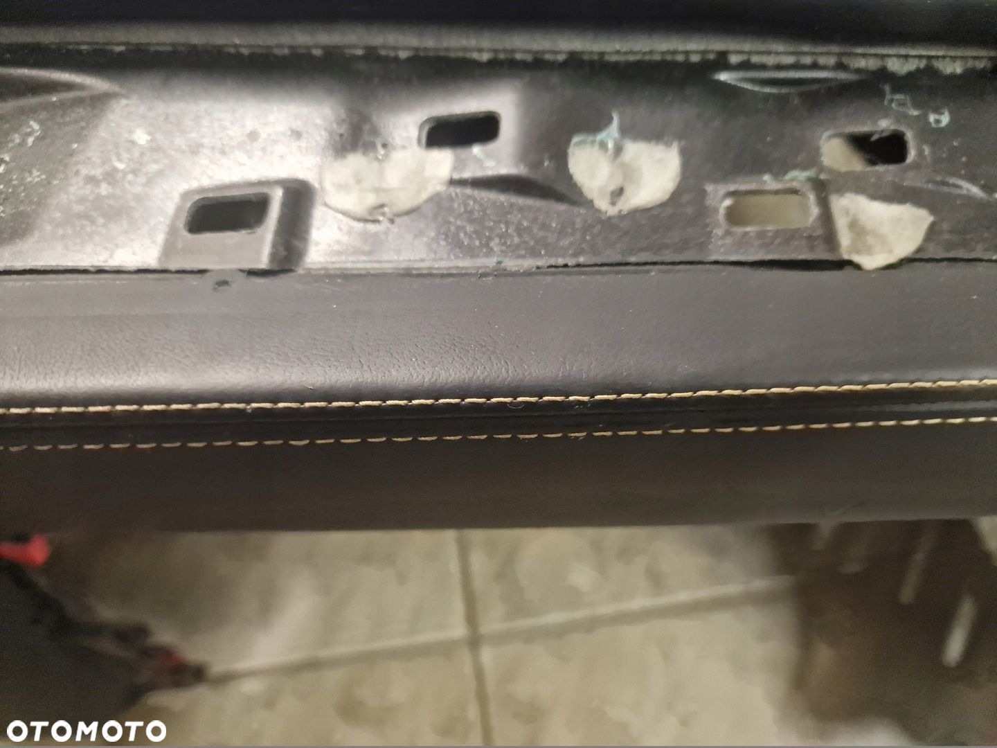 KONSOLA AIRBAG PASY BMW X5 G05 X6 G06 X7 G07 GŁADKA SKÓRA - 8