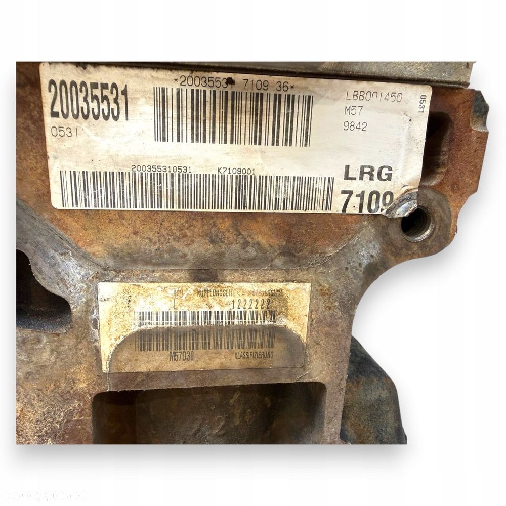 SILNIK M57D30 306D1 BMW X5 E53 3.0 D DIESEL 184KM kompletny 168 121km - 9