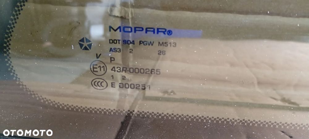 Szyba prawy tył tylna prawa karoseryjna Jeep Grand Cherokee IV WK2 - 5