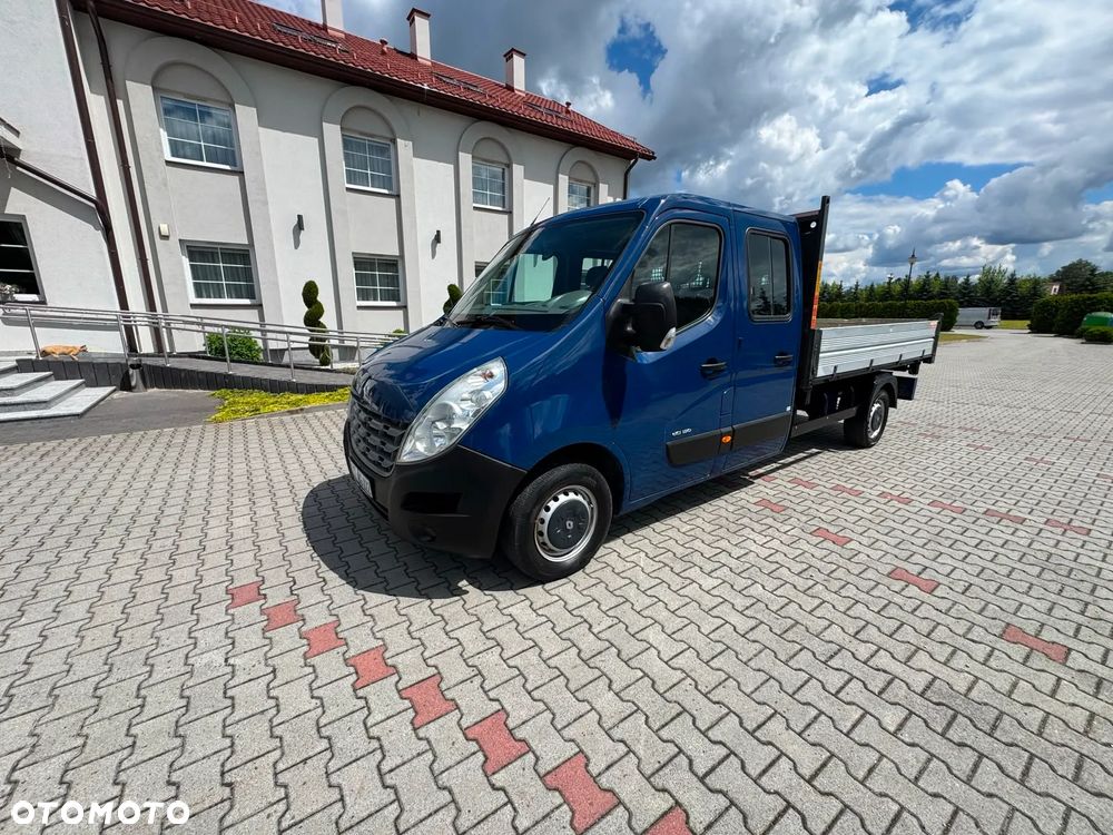 Renault MASTER L3 Klima Elektryka Wywrotka Kiper 3 stronny Doka Hak Brygadówka Serwis - 10