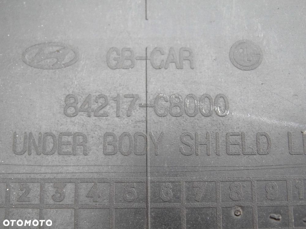 OSŁONA PODWOZIA HYUNDAI I20 II LEWA ORYGINAŁ - 12