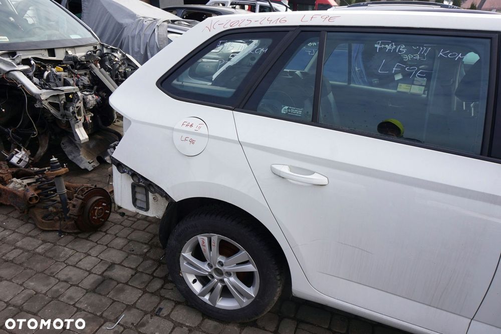 ĆWIARTKA BŁOTNIK TYLNY PRAWY FABIA III NJ5 LIFT KOMBI LF9E  SKODA 2018-2021 - 3