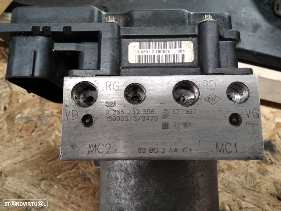 Módulo abs Renault trafic ///Opel vivaro 0265232356 - 3