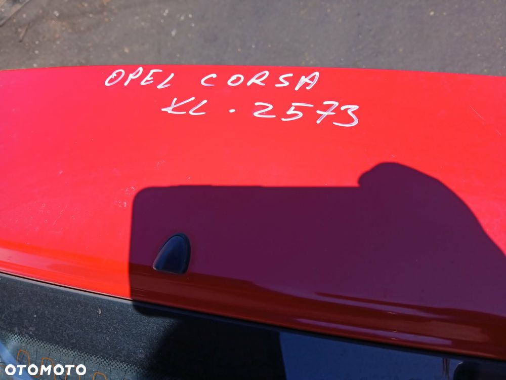 Opel Corsa C klapa bagażnika kod lakieru Z 573 - 5